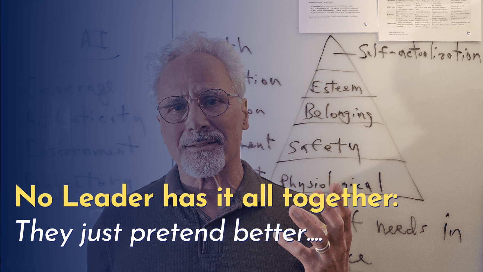 No Leader Has it All Together- They Just Pretend Better.